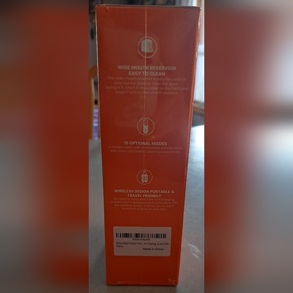 🆕️CORDLESS C5 WATER FLOSSER IN QUARTZ PINK W 2YR.WARRENTY 💗 - Picture 5 of 14